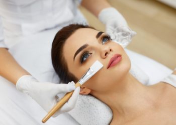 Performing chemical peel