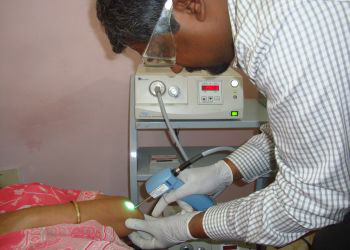 Lumera treatment being given